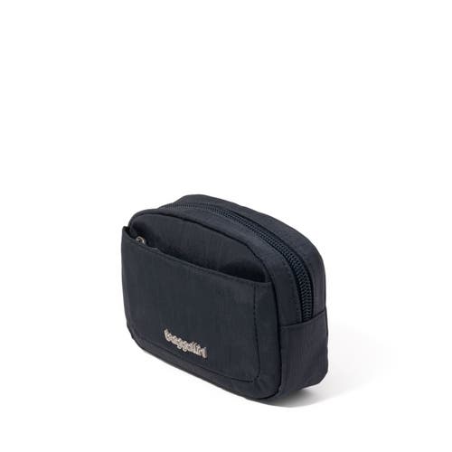 Baggallini Mini Pocket Cosmetic Bag In Blue