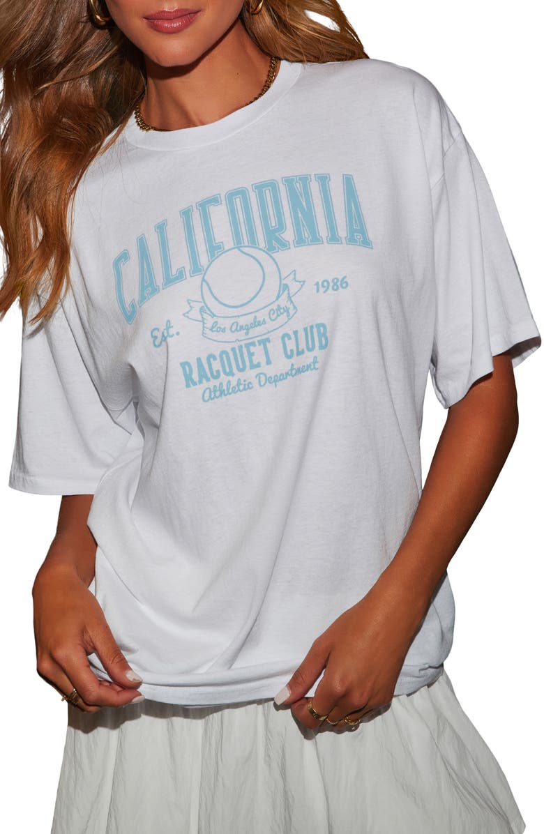 VICI Collection California Racquet Club Graphic Cotton T-Shirt, Main, color, 