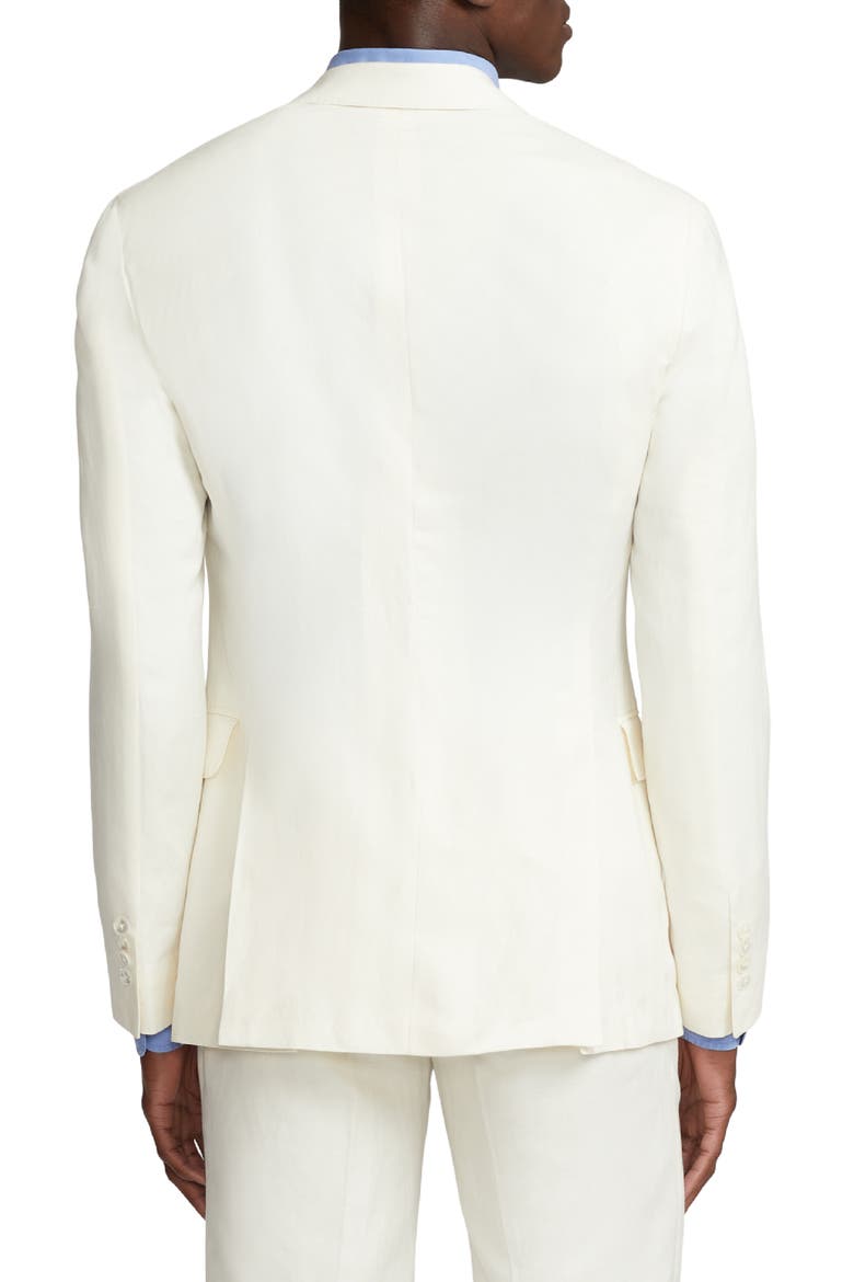 Hadley Silk & Linen Canvas Sport Coat, Alternate, color, CLASSIC CREAM
