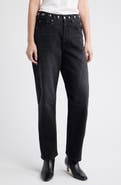 Rails Samo Stud Detail High Waist Jeans