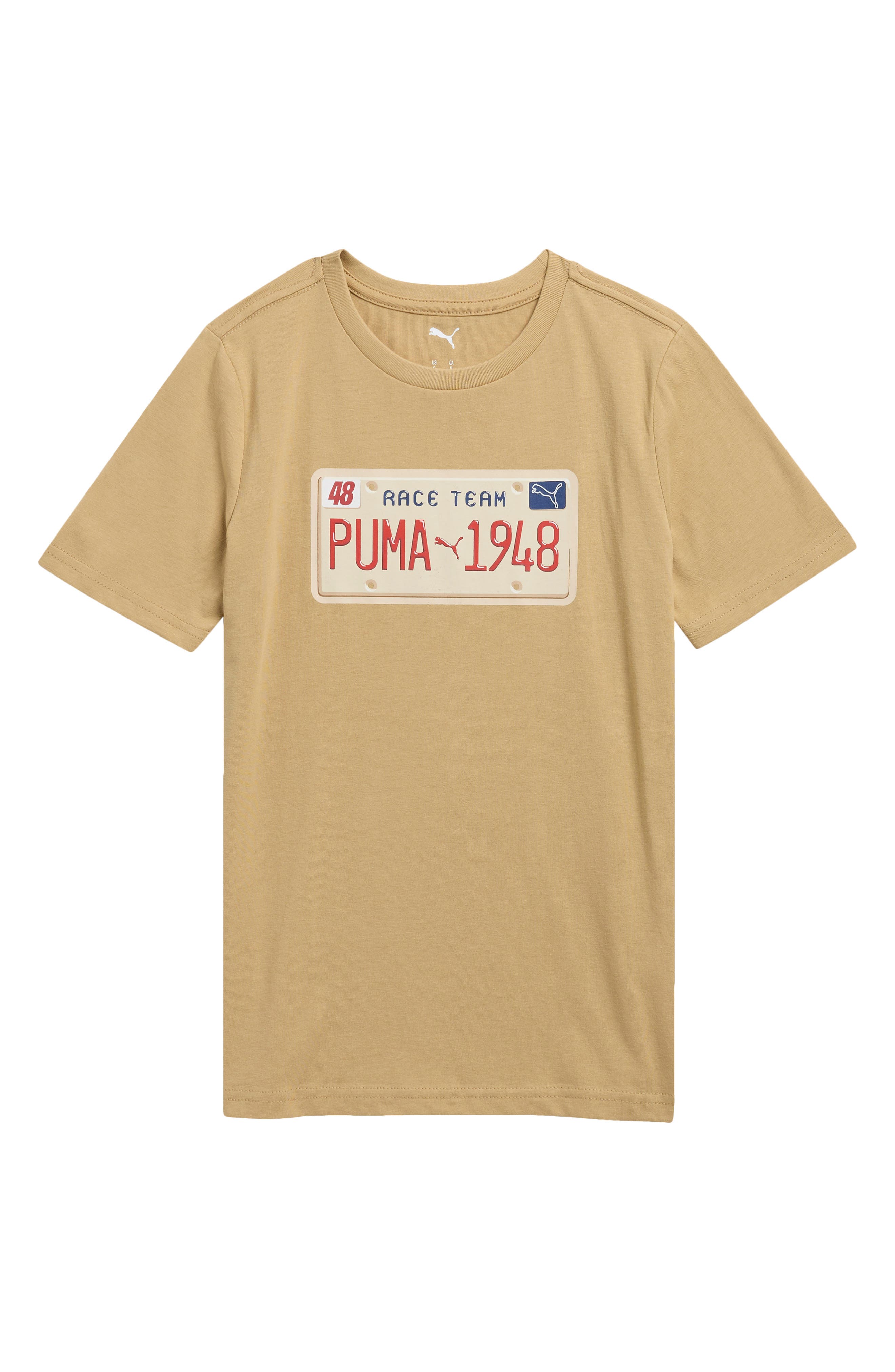 PUMA Kids' Vintage Moto Plate Graphic T-Shirt
