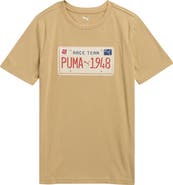PUMA Kids' Vintage Moto Plate Graphic T-Shirt