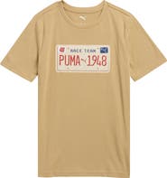 PUMA Kids' Vintage Moto Plate Graphic T-Shirt