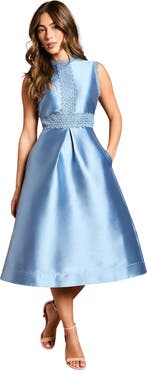 Coast Twill Lace Dress