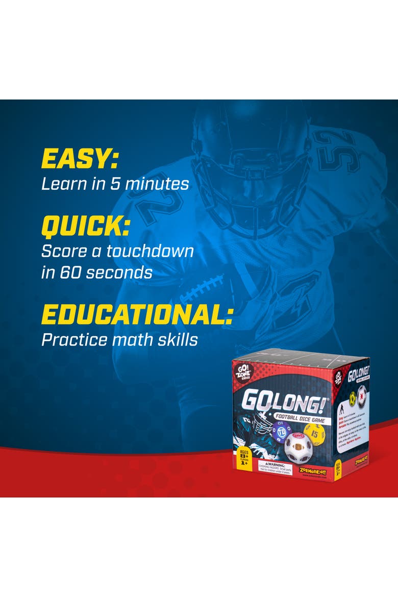 Football Dice Game, Alternate, color, Multicolored