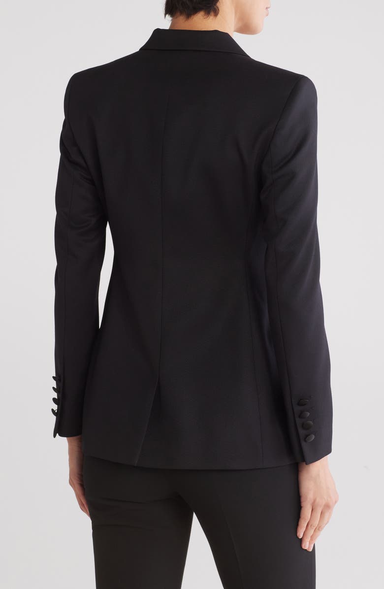 BOSS Jatuxa Peaked Lapel Blazer, Alternate, color, Black