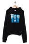 Mona Lisa Oversize Graphic Hoodie