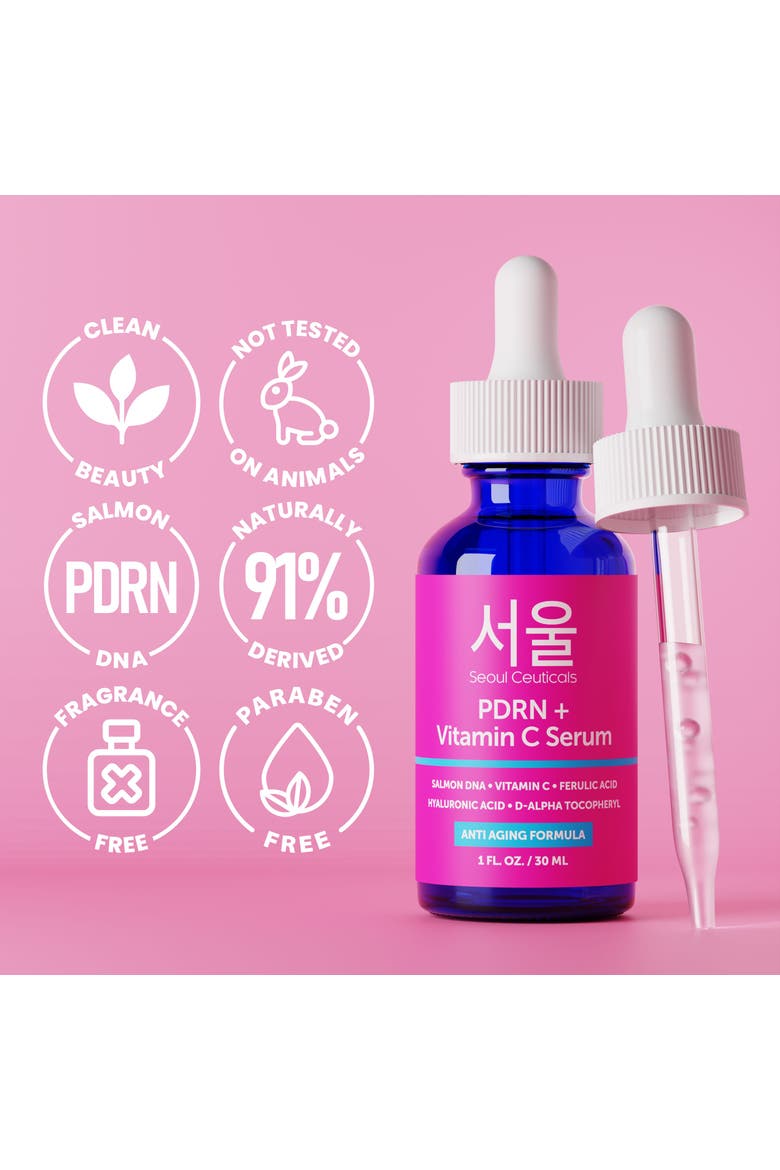 Korean Skin Care PDRN + Vitamin  C Serum, Alternate, color, None