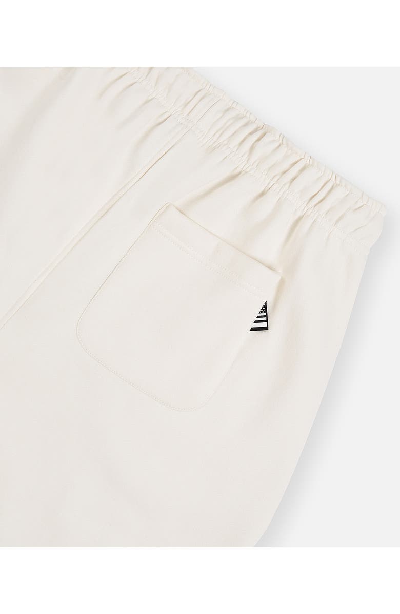 PAPER PLANES Script Weld Logo Sweat Shorts, Alternate, color, Oatmeal