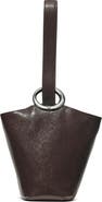 Kate Spade New York halo glazed leather mini bucket bag