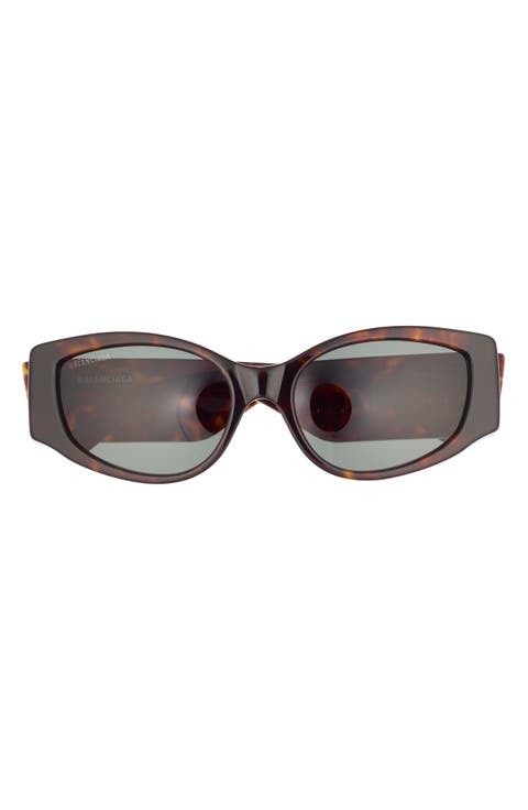 58mm Cat Eye Sunglasses