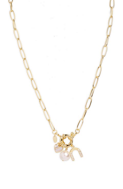 Paperclip Charm Necklace