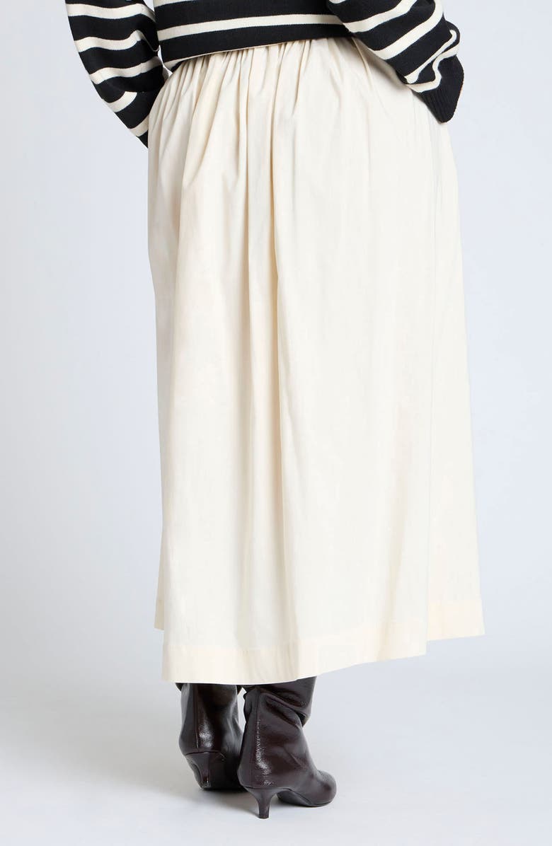 ELOQUII Pleated Full Maxi Skirt, Alternate, color, 