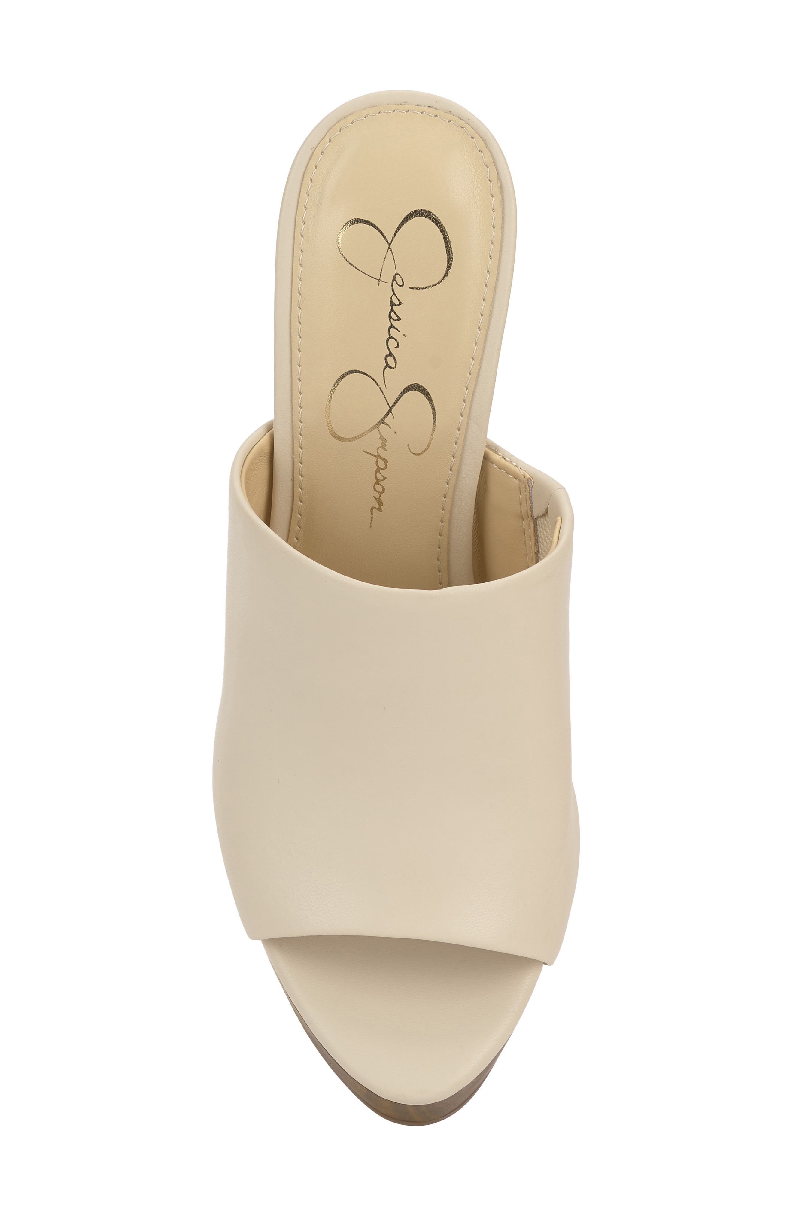 Shelbie Platform Slide Sandal, Alternate, color, IVORY