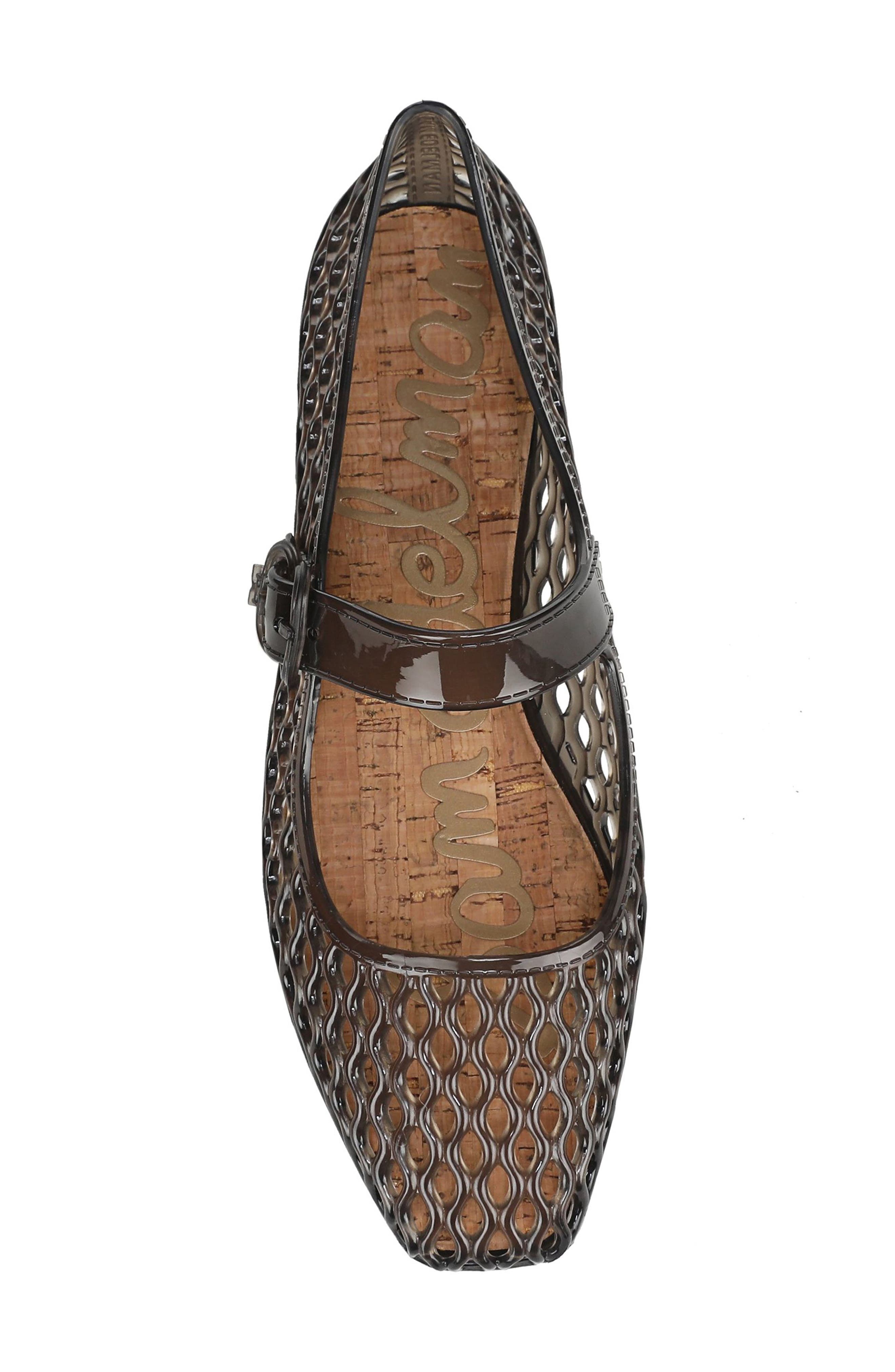 Sam Edelman Michaela Mary Jane Flat, Alternate, color, Jet Black