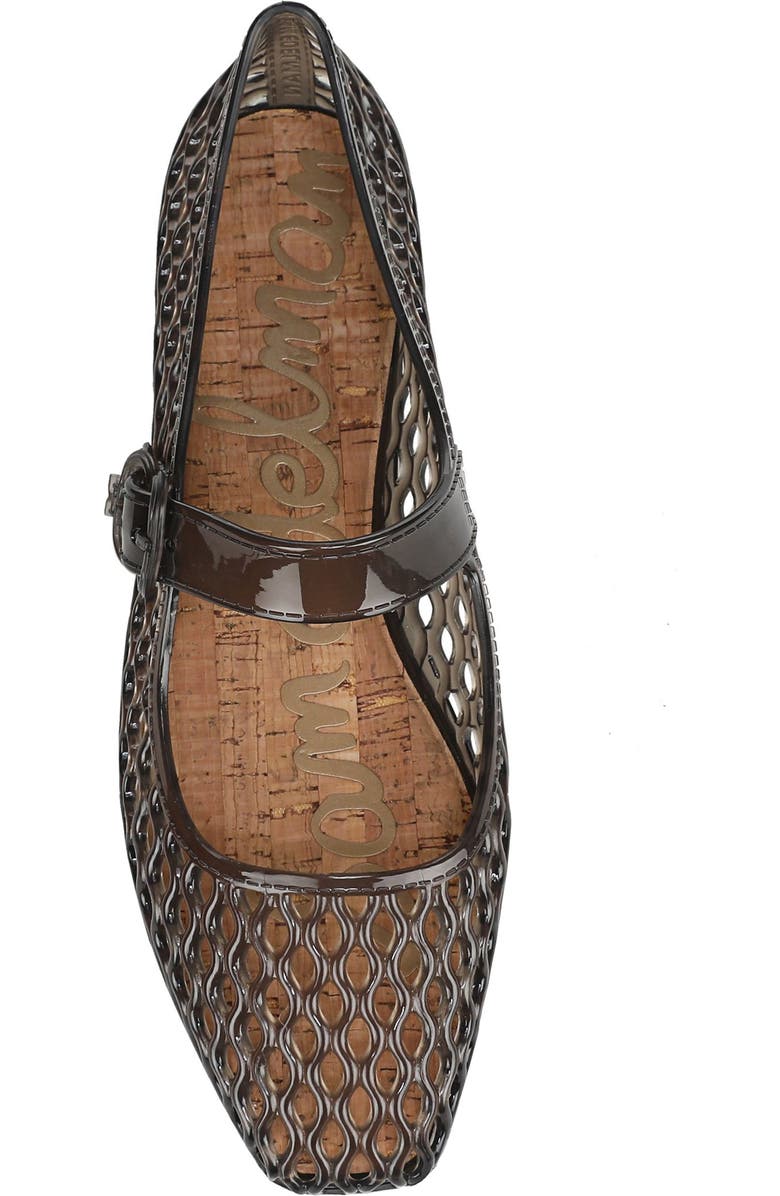 Sam Edelman Michaela Mary Jane Flat, Alternate, color, Jet Black