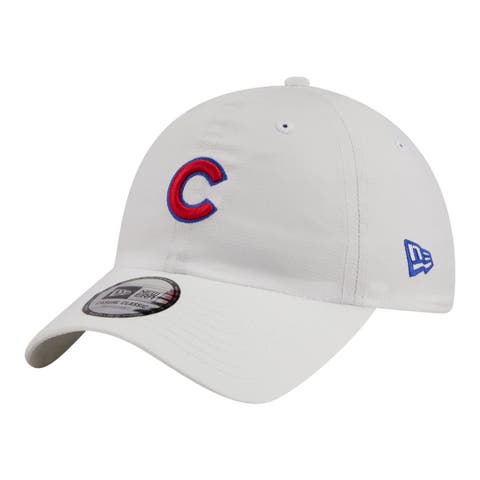 Men's New Era  White Chicago Cubs Ripstop Casual Classic Adjustable Hat