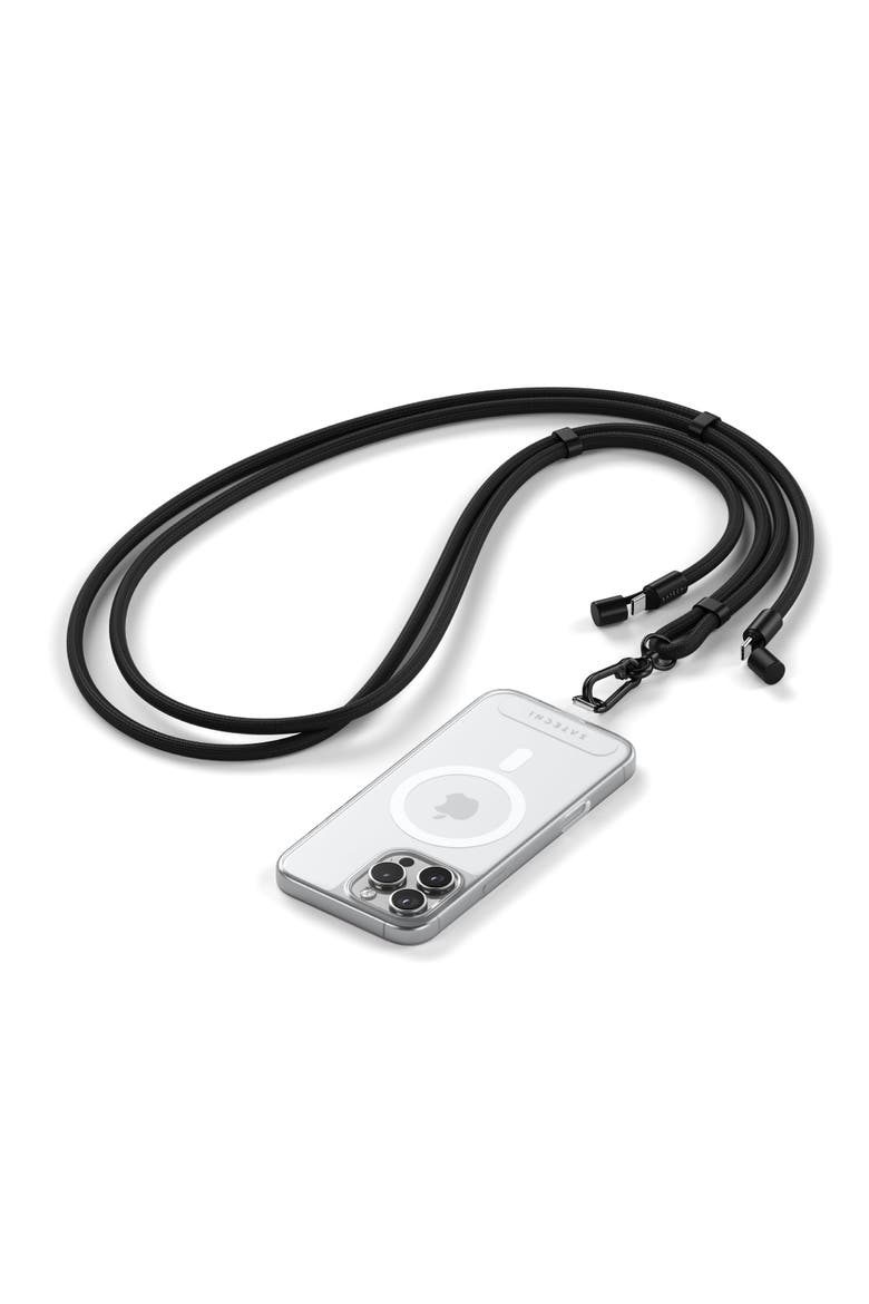 OntheGo USB C Lanyard Cable, Main, color, Black