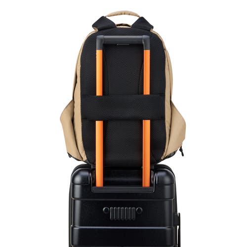 Jeep Hardside Expandable 21" Carry-on Luggage With Two Wheels [jh003b] & Laptop Travel Backpack [js0 In Neutral