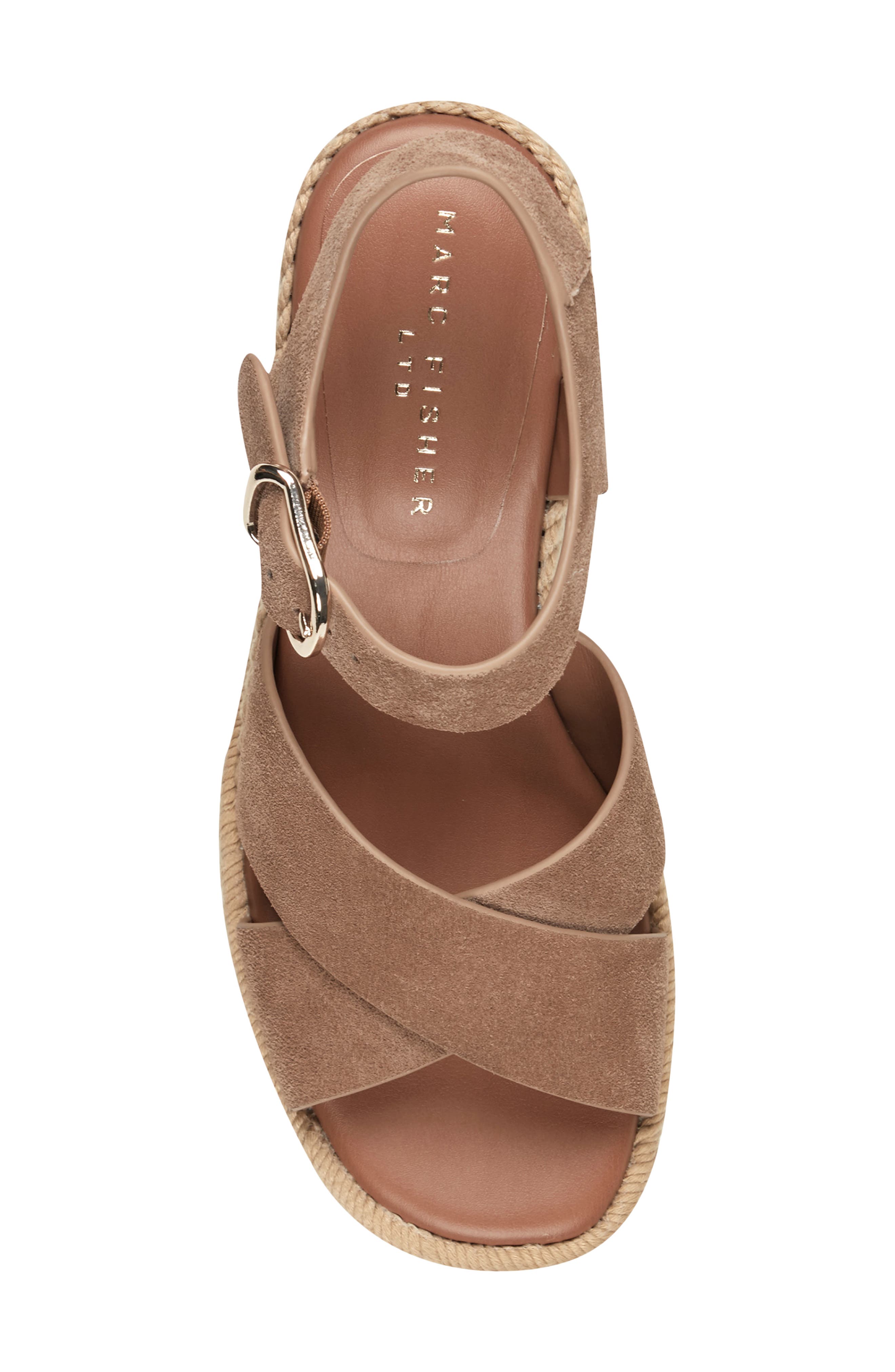 Pasion Espadrille Ankle Strap Platform Wedge Sandal, Alternate, color, MEDIUM NATURAL