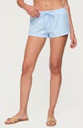 EDIKTED Yaffa Gingham Shorts