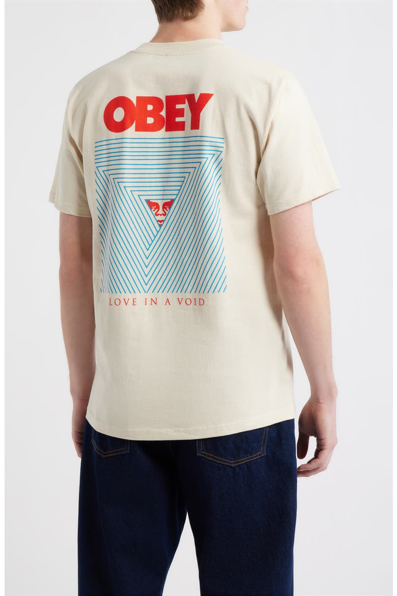Love In A Void Graphic T-Shirt, Alternate, color, CREAM