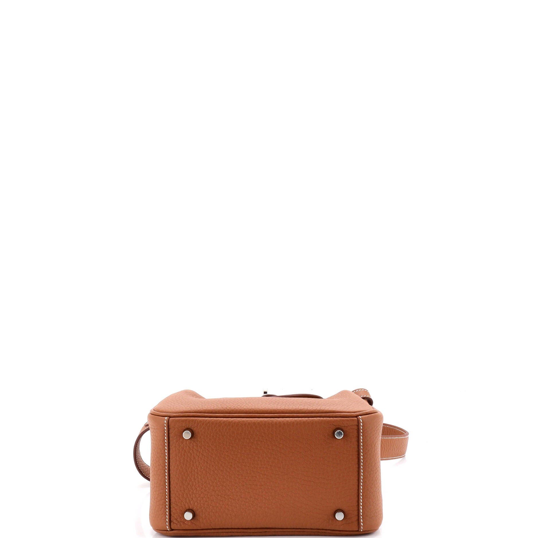 Pre-Owned Hermes Lindy Bag Clemence Mini, Alternate, color, Gold