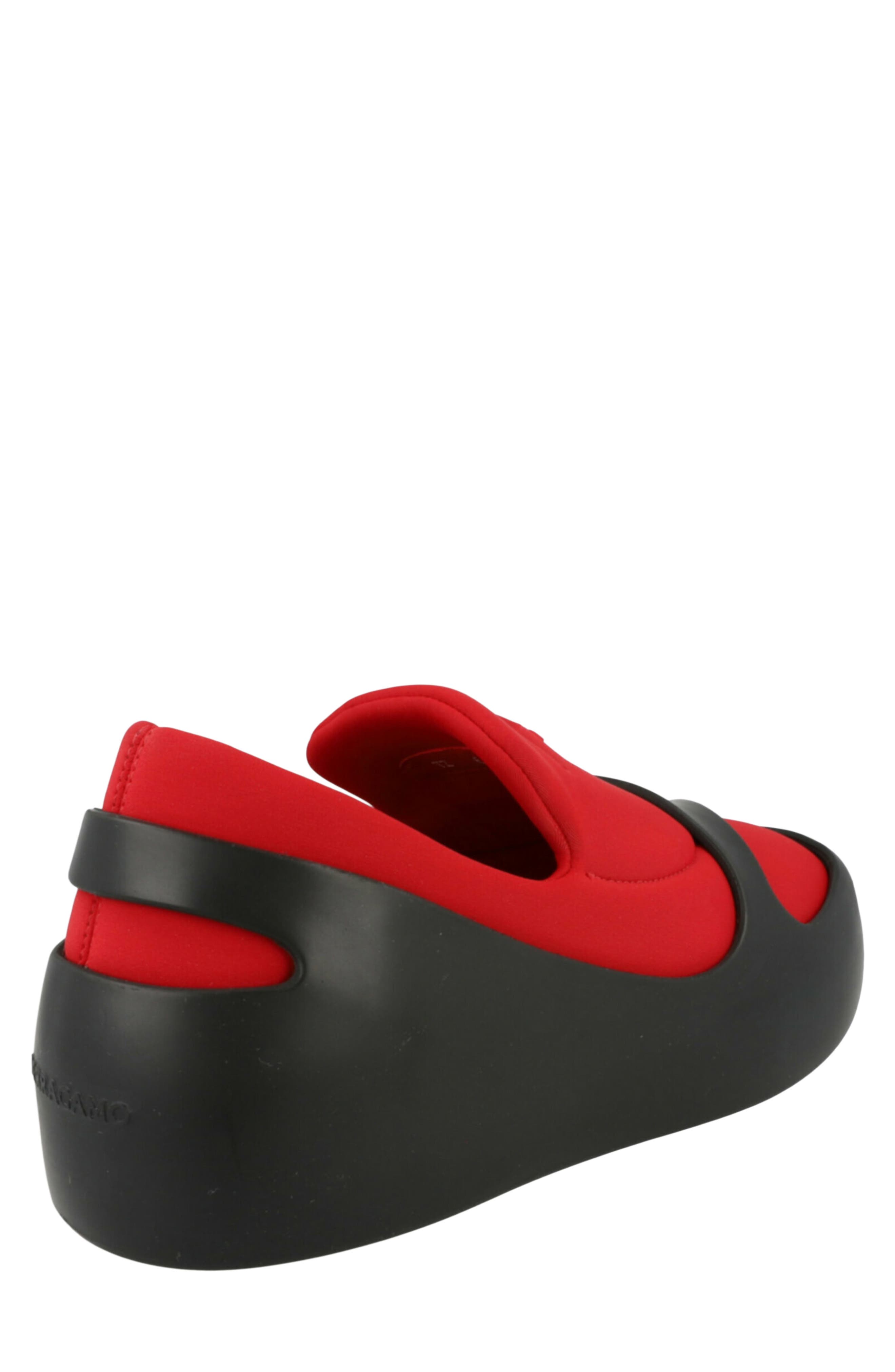 Lunar Paneled Slip On Sneaker, Alternate, color, RED