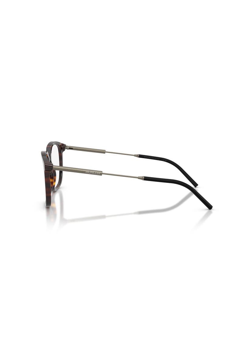 Moncler 53mm Phantos optical glasses, Alternate, color, Tortoise