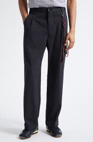SONG FOR THE MUTE Pleated Loose Fit Pants