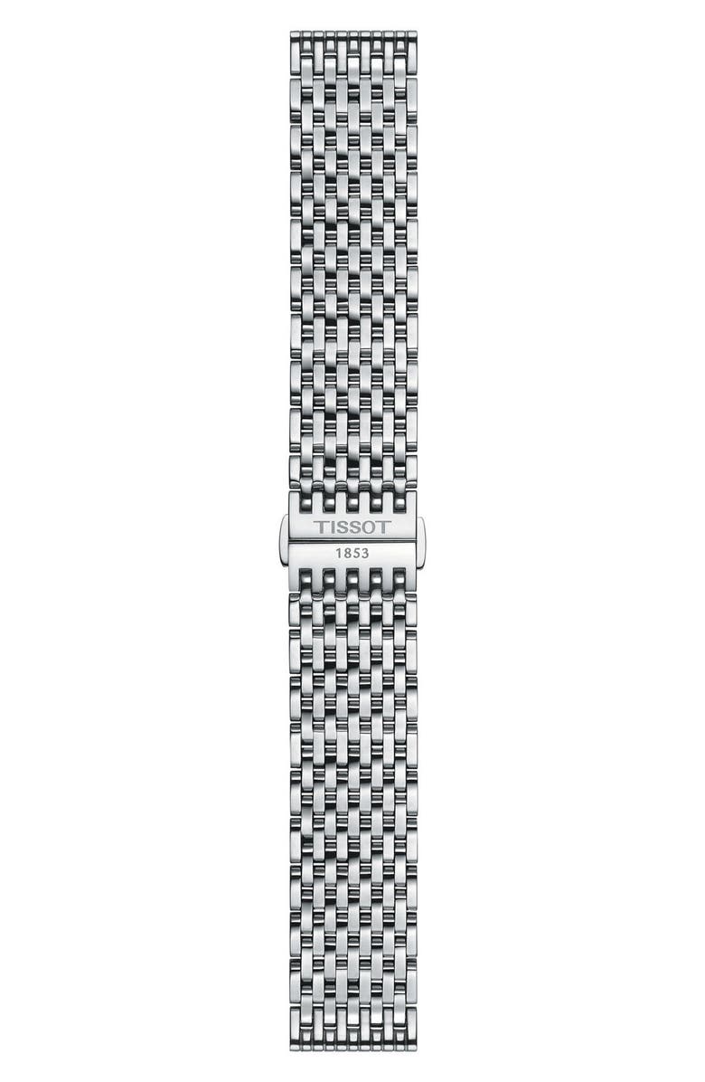 Tissot Everytime Mesh Strap Watch, 40mm, Alternate, color, Silver