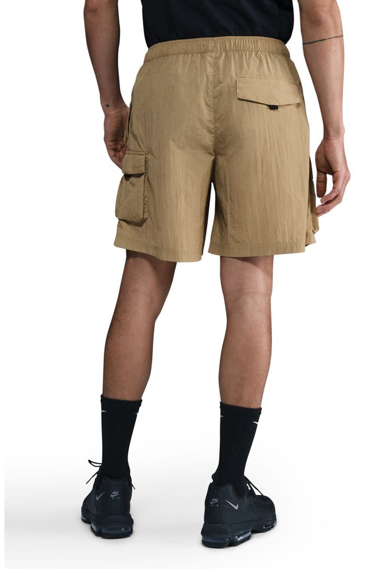 Tech Woven Cargo Shorts, Alternate, color, PARACHUTE BEIGE/ BLACK