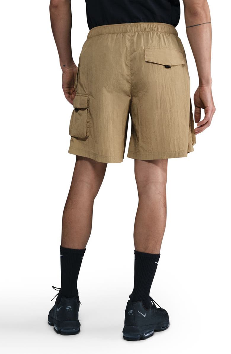 Nike Tech Woven Cargo Shorts, Alternate, color, Parachute Beige/ Black