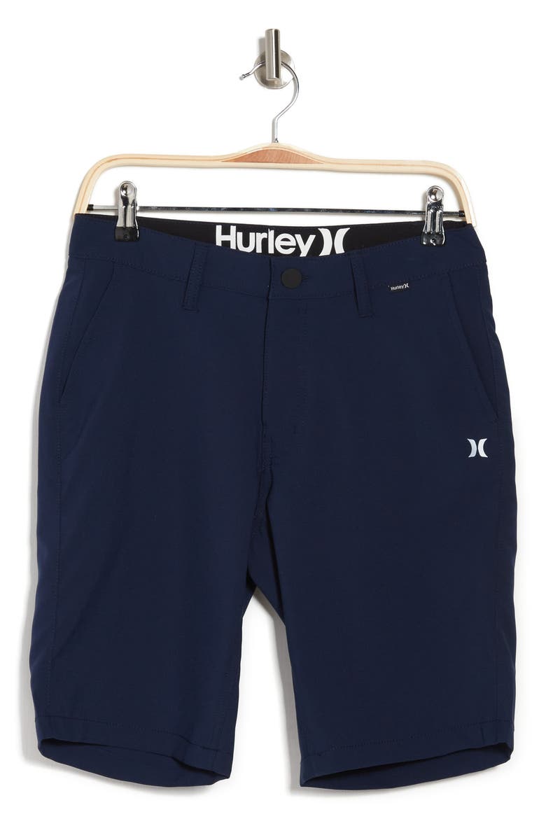 Hybrid Walking Shorts, Alternate, color, NAVY