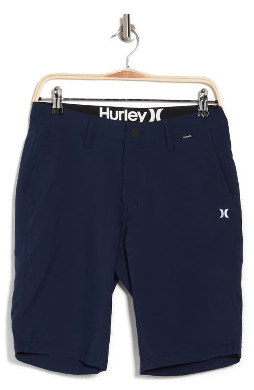 Hurley Hybrid Walking Shorts In Blue