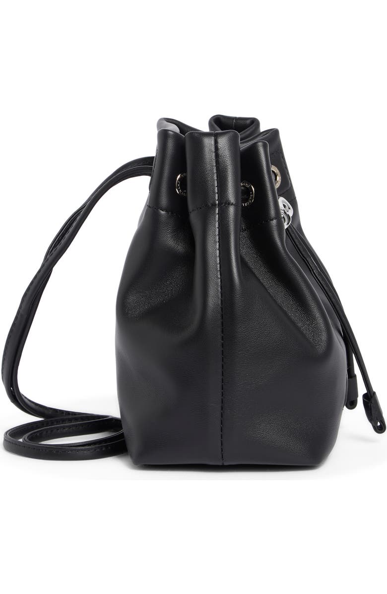 Longchamp Mini Bucket Bag, Alternate, color, Black