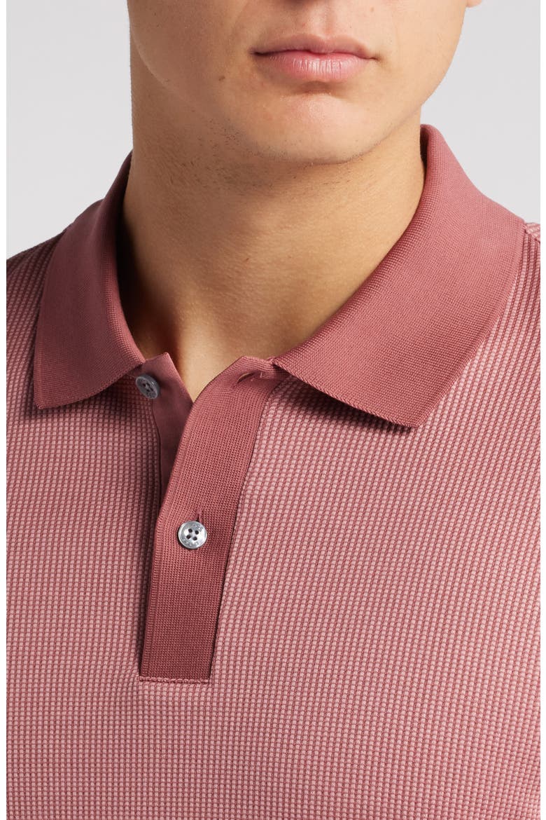 Parlay Cotton Piqué Polo, Alternate, color, OPEN RED