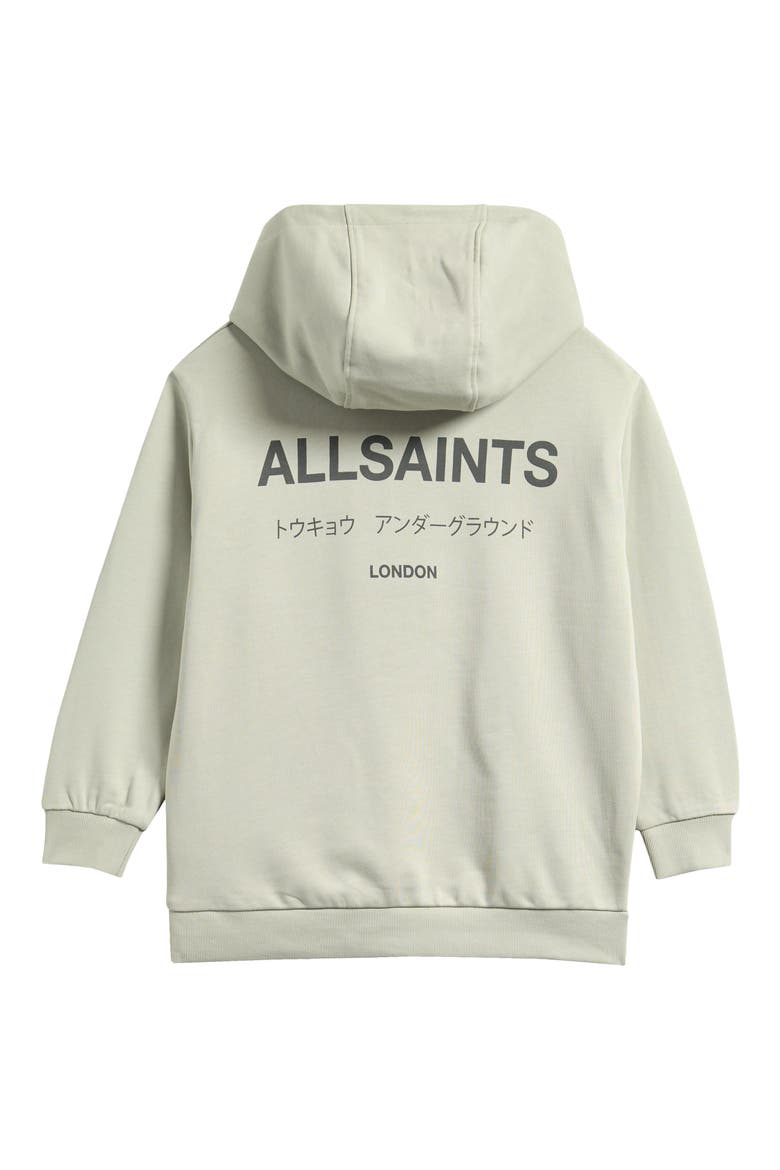 Kids' Underground Oversize Hoodie, Alternate, color, GREEN