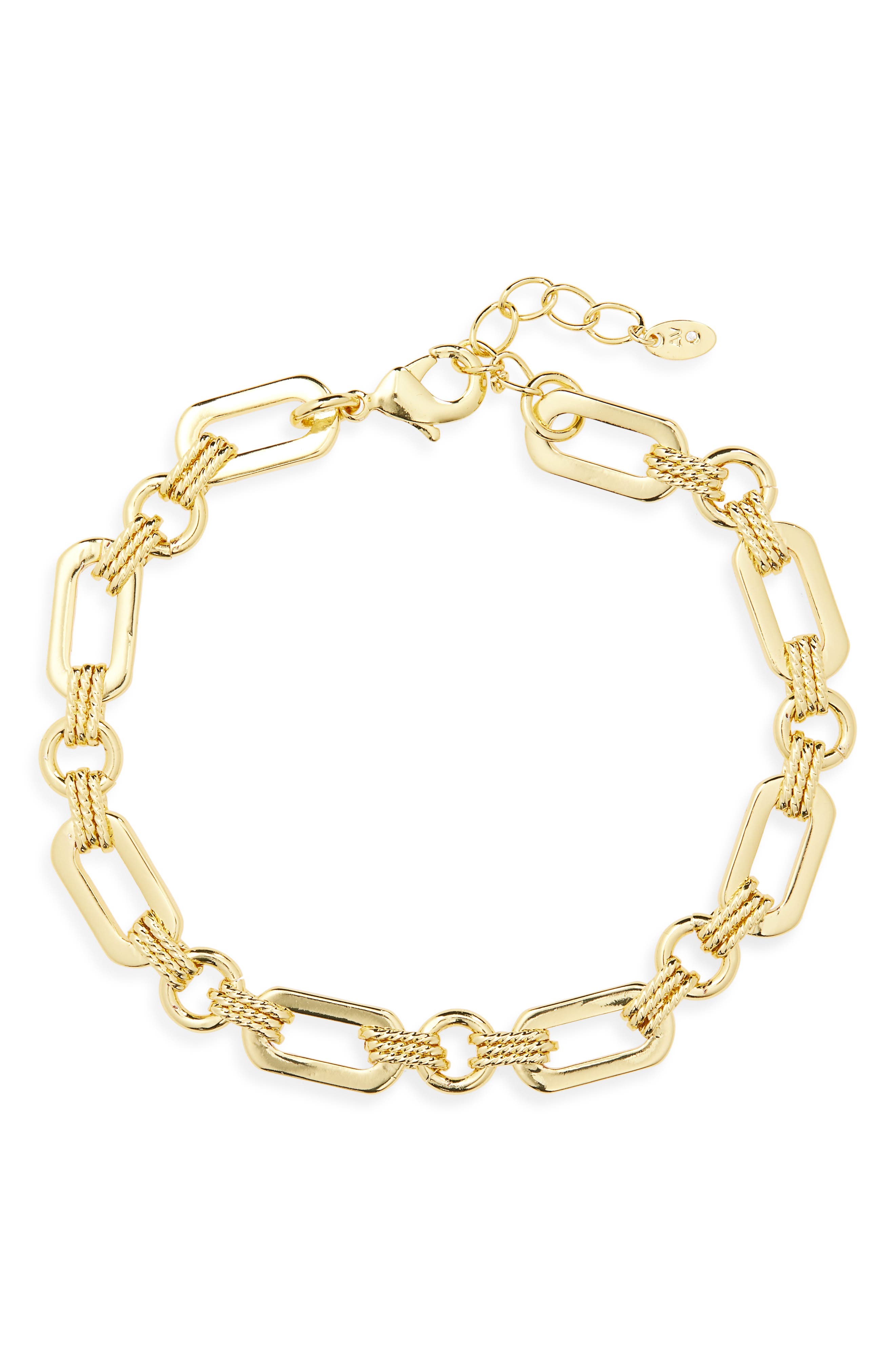 ARGENTO VIVO Textured Link Bracelet