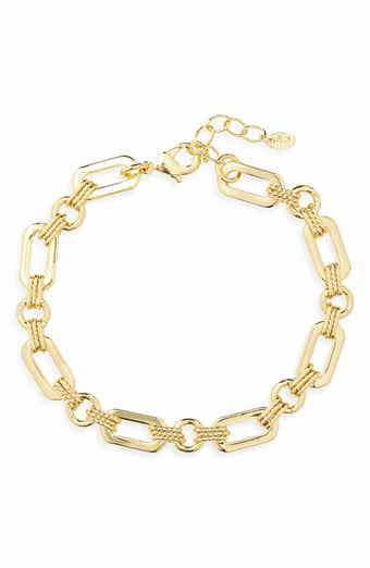 Textured Link Bracelet