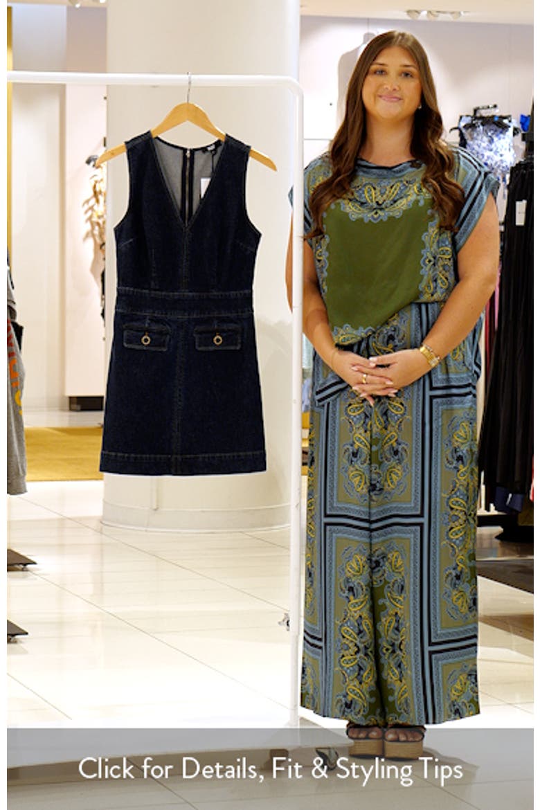 Sylvia Denim Minidress video