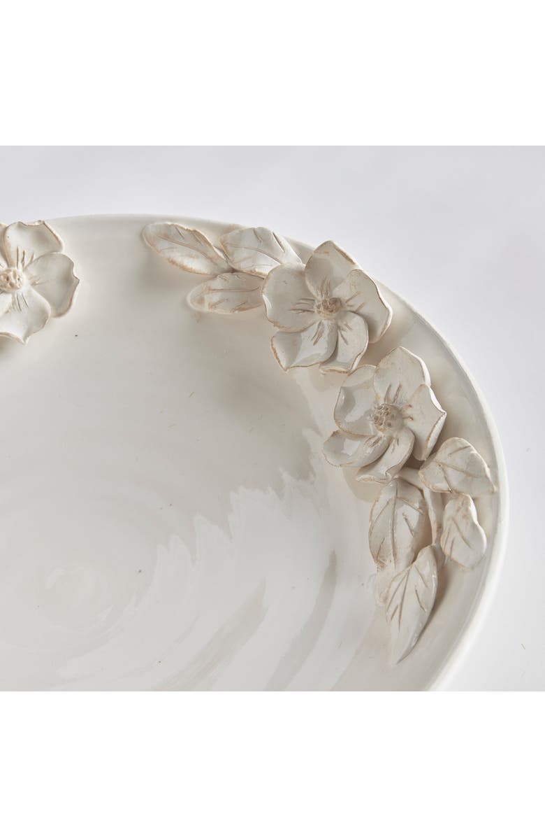 Napa Home & Garden Fiori Decorative Grande Bowl, Alternate, color, White