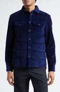 Moncler Grenoble Gelt Quilted Corduroy Shirt Jacket