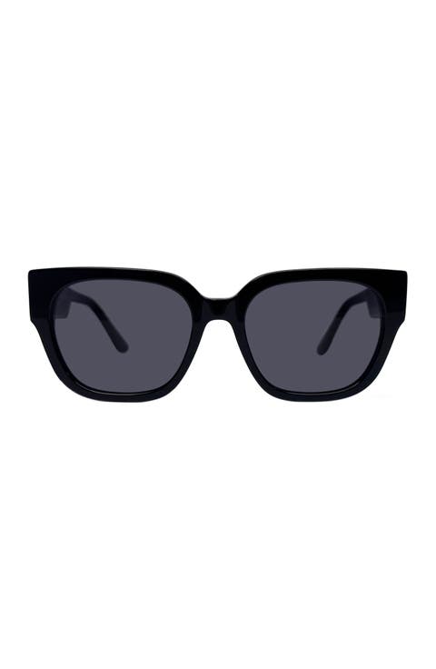 Mazey 54mm Studded Cat Eye Sunglasses