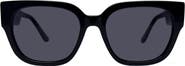 Rebecca Minkoff Mazey 54mm Studded Cat Eye Sunglasses