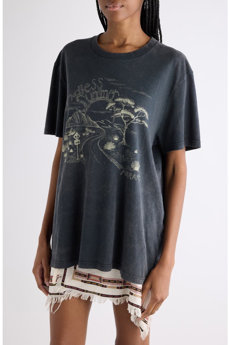 Zewel Graphic T-Shirt, Alternate, color, FADED BLACK