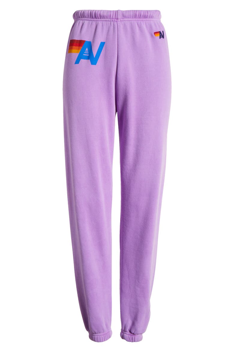AV Sweatpants, Alternate, color, NEON PURPLE