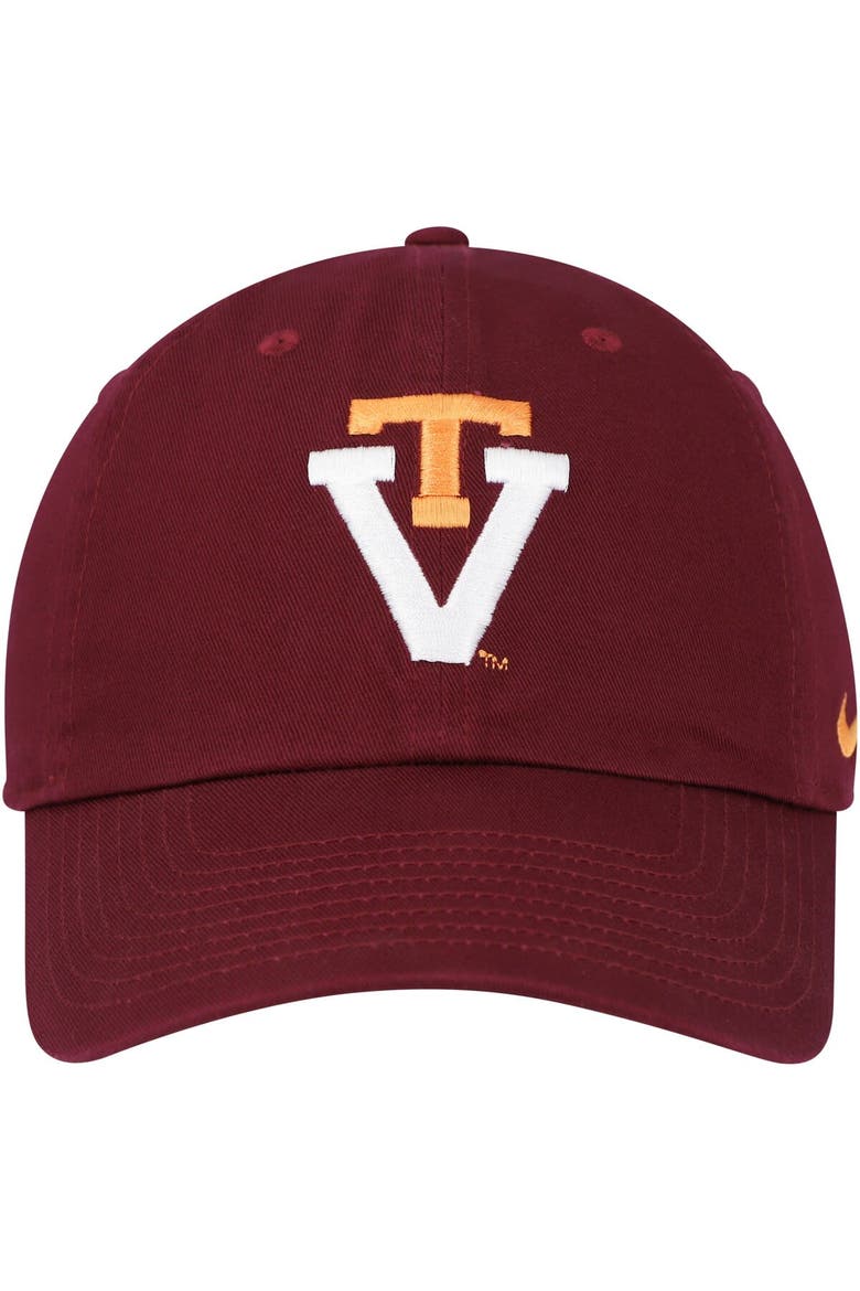 Unisex Nike Maroon Virginia Tech Hokies Heritage86 Logo Performance Adjustable Hat, Alternate, color, Maroon