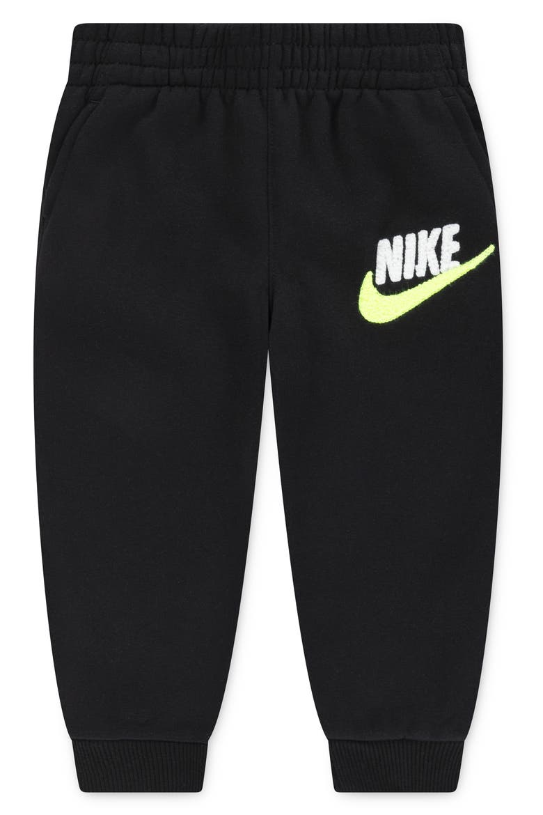 Kids' Club Graphic Joggers, Main, color, BLACK