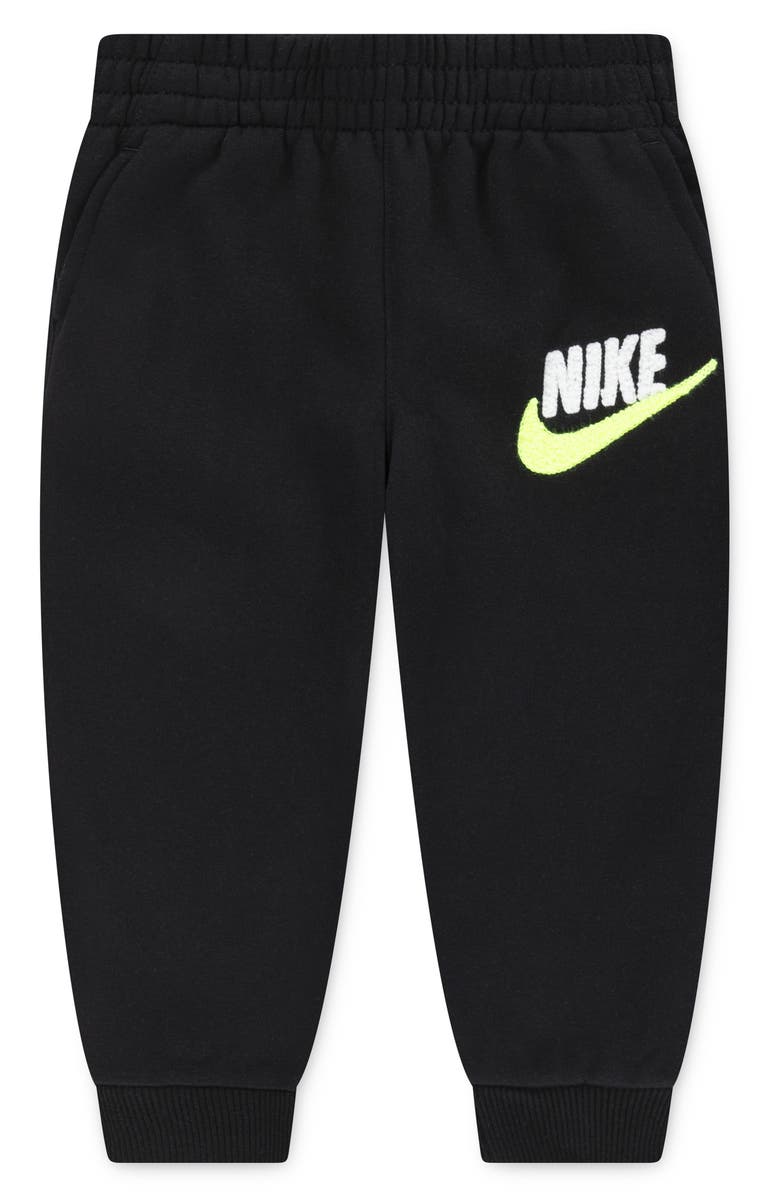 Nike Kids' Club Graphic Joggers, Main, color, Black